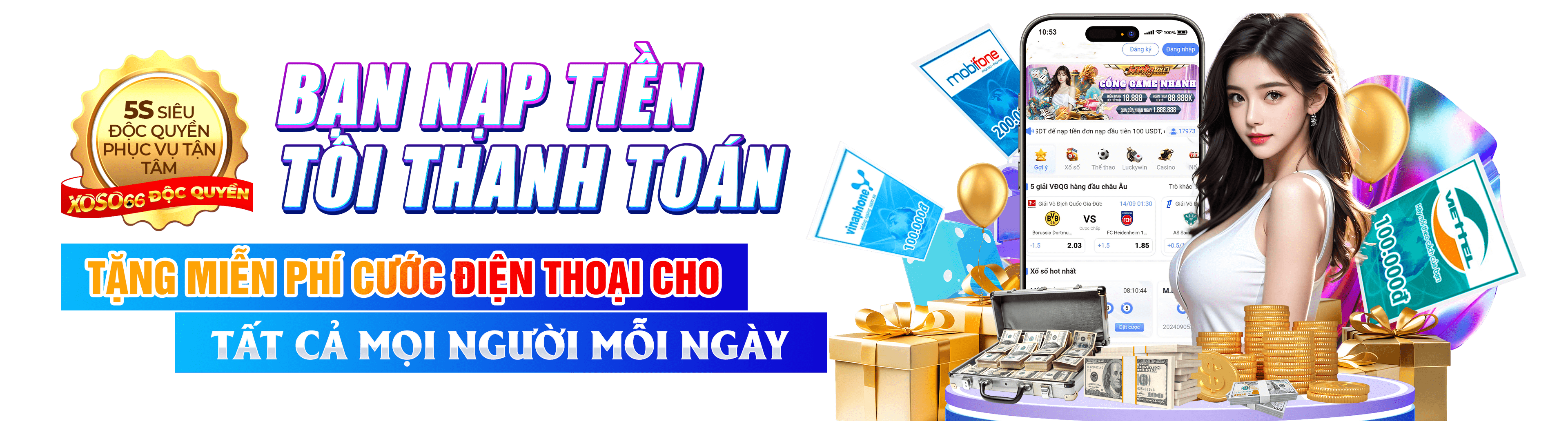 Hình ảnh quảng cáo của mcw88 hiển thị nền tảng và các lợi ích