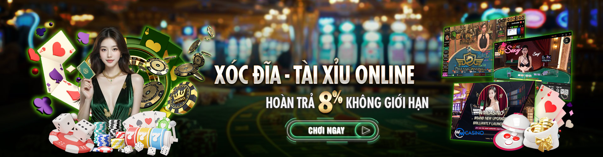 Hình ảnh quảng cáo của mcw88 hiển thị nền tảng và các lợi ích