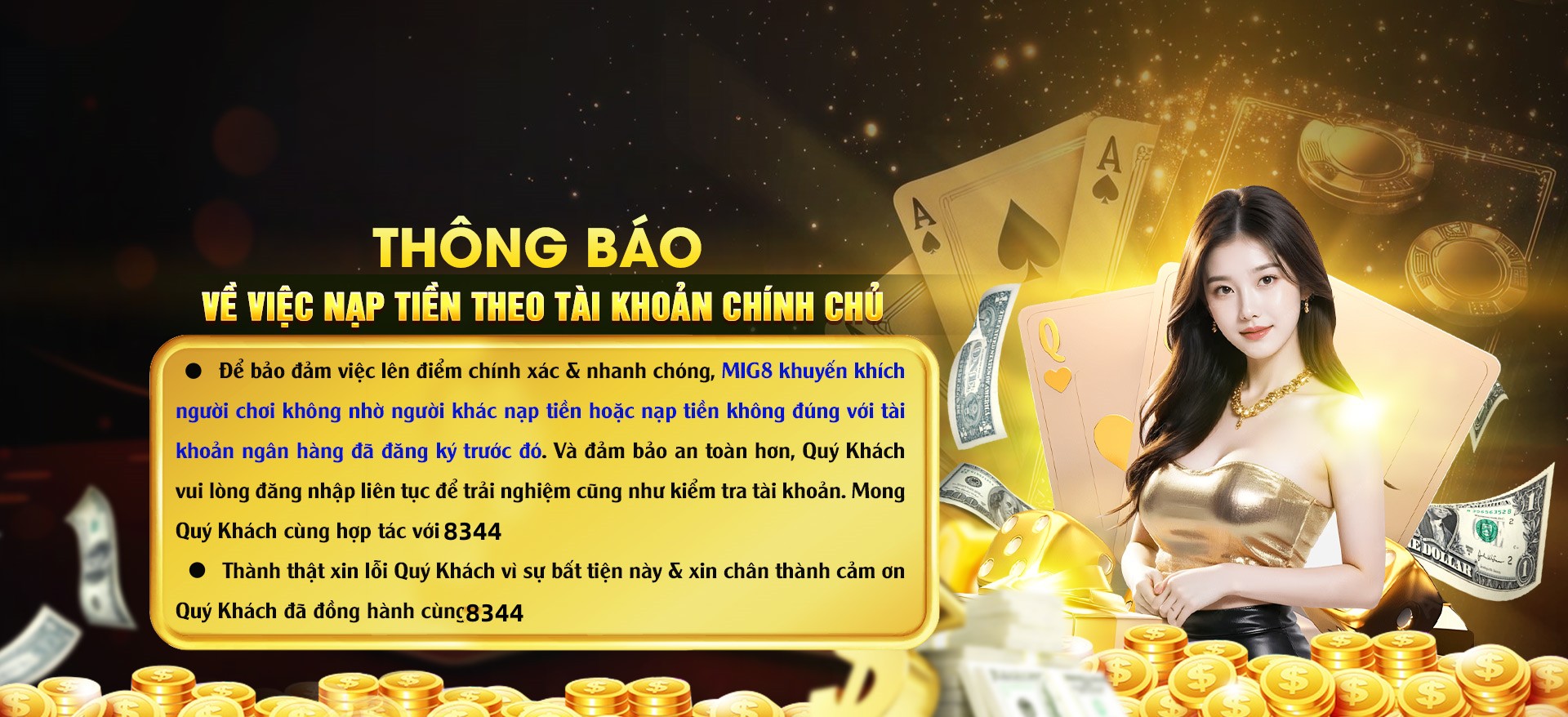 Hình ảnh quảng cáo của mcw88 hiển thị nền tảng và các lợi ích